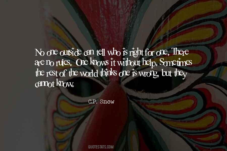 C.P. Snow Quotes #1077378