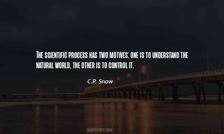 C.P. Snow Quotes #1569710