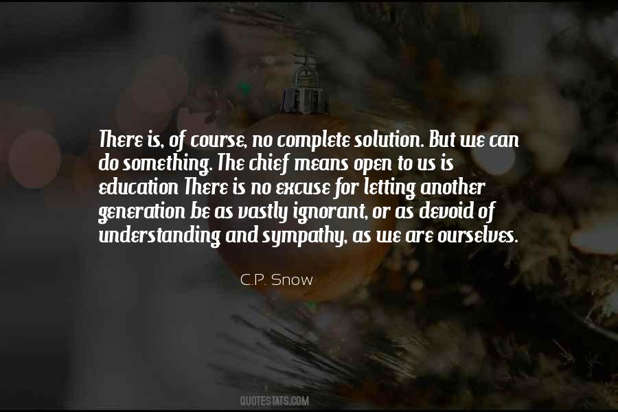C.P. Snow Quotes #172240