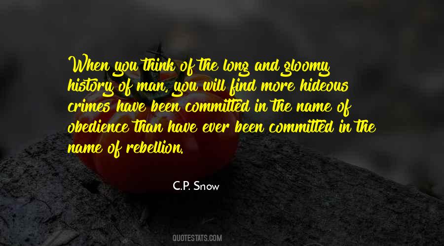 C.P. Snow Quotes #44047
