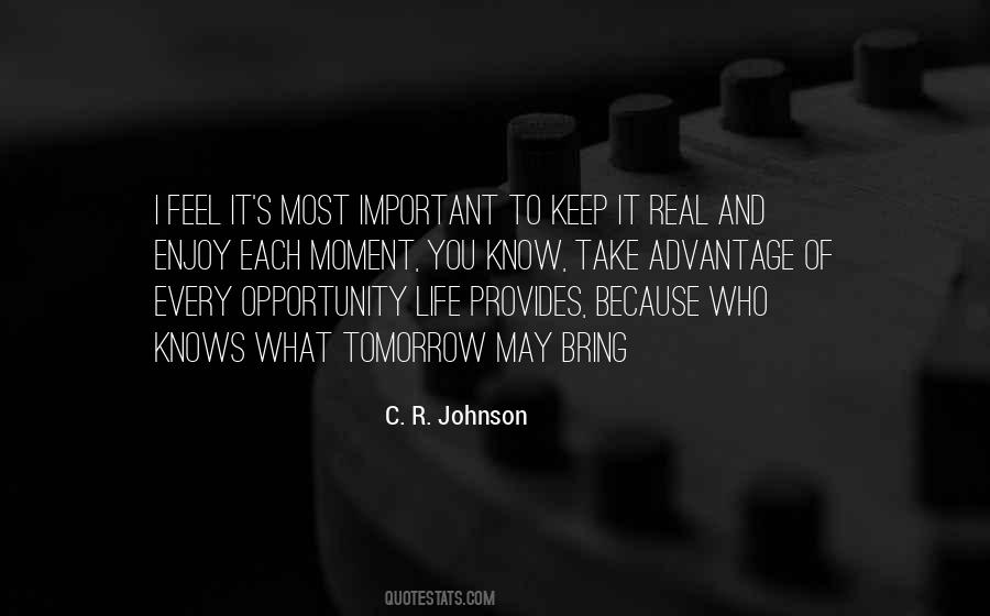 C. R. Johnson Quotes #711260