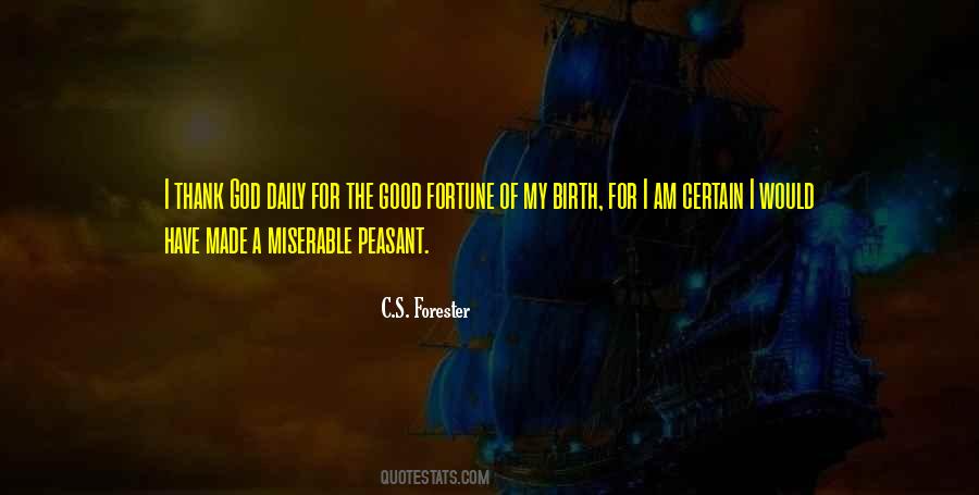 C.S. Forester Quotes #1801482