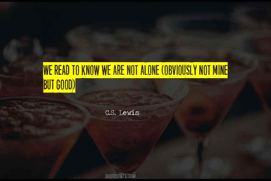 C.S. Lewis Quotes #1220428