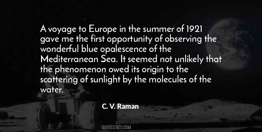 C. V. Raman Quotes #847545