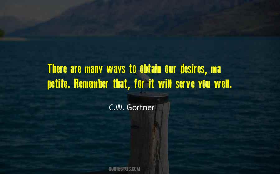 C.W. Gortner Quotes #1132908