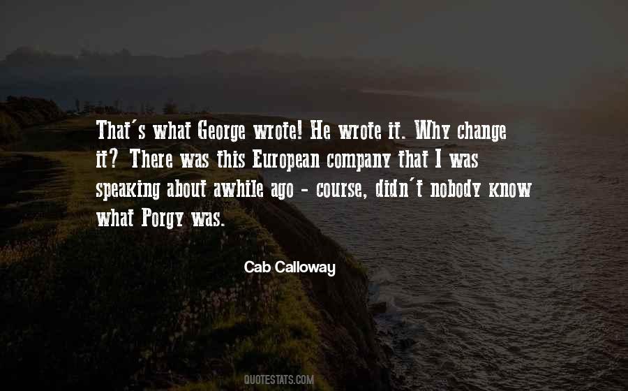 Cab Calloway Quotes #1505671