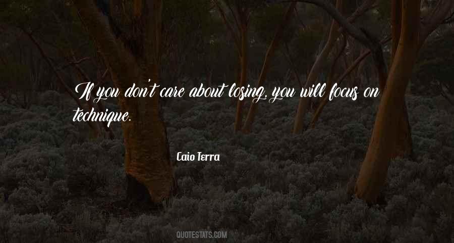 Caio Terra Quotes #1503814