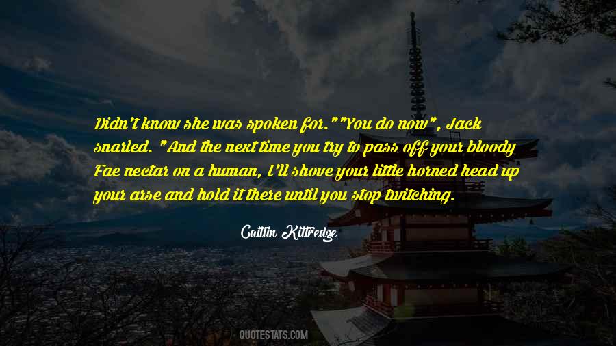 Caitlin Kittredge Quotes #323199