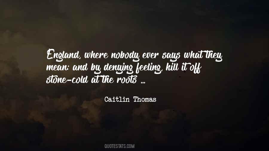 Caitlin Thomas Quotes #1370558