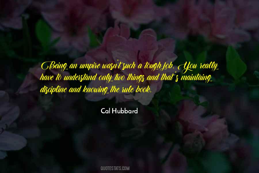 Cal Hubbard Quotes #787549