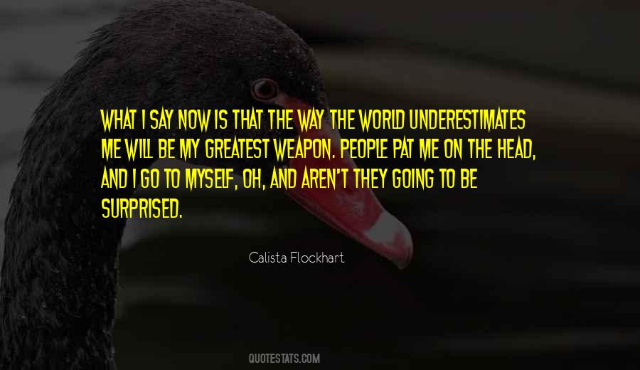 Calista Flockhart Quotes #999737