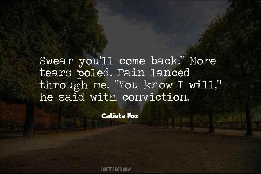 Calista Fox Quotes #823185
