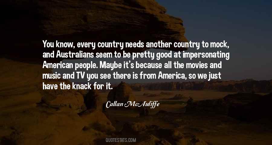 Callan McAuliffe Quotes #319058