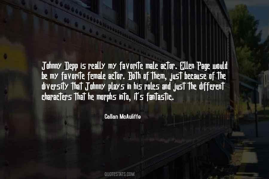 Callan McAuliffe Quotes #532194