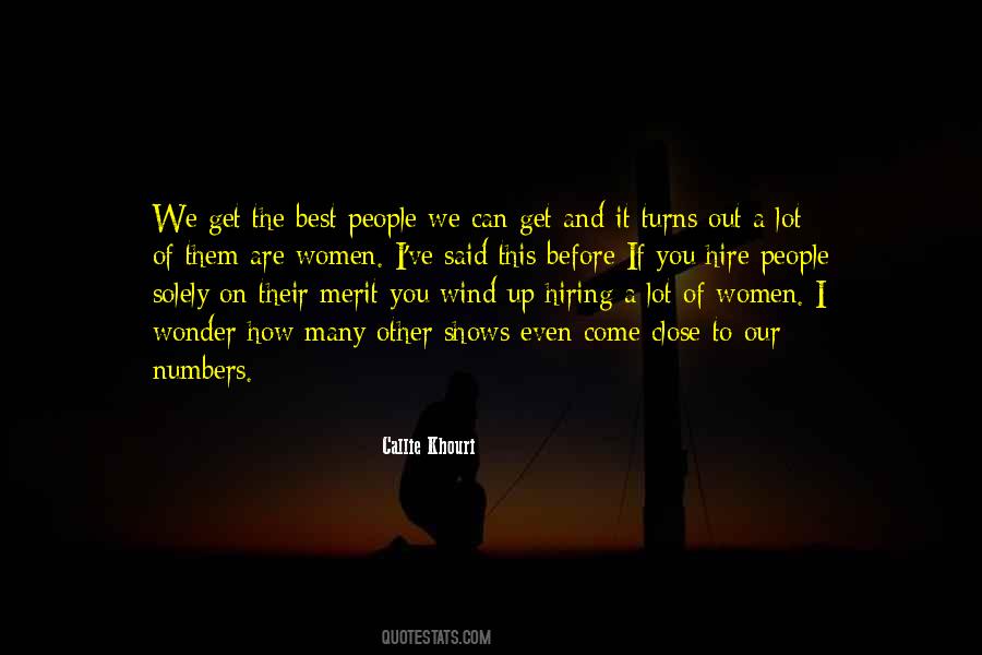 Callie Khouri Quotes #641214