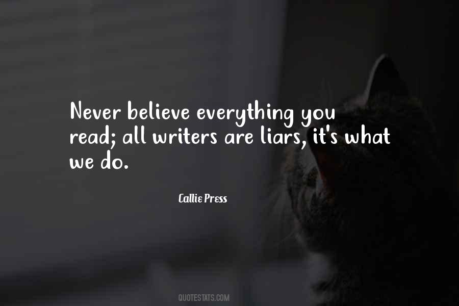 Callie Press Quotes #872398 Callie Press Quotes #872398