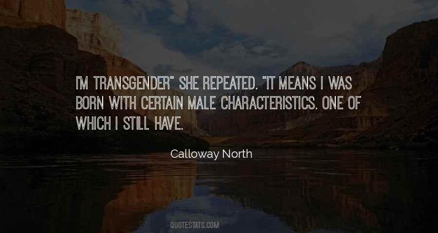 Calloway North Quotes #130191