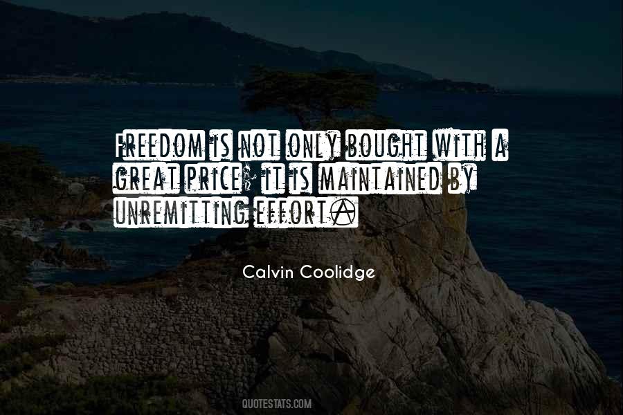 Calvin Coolidge Quotes #1087677