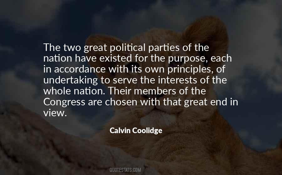 Calvin Coolidge Quotes #1307009