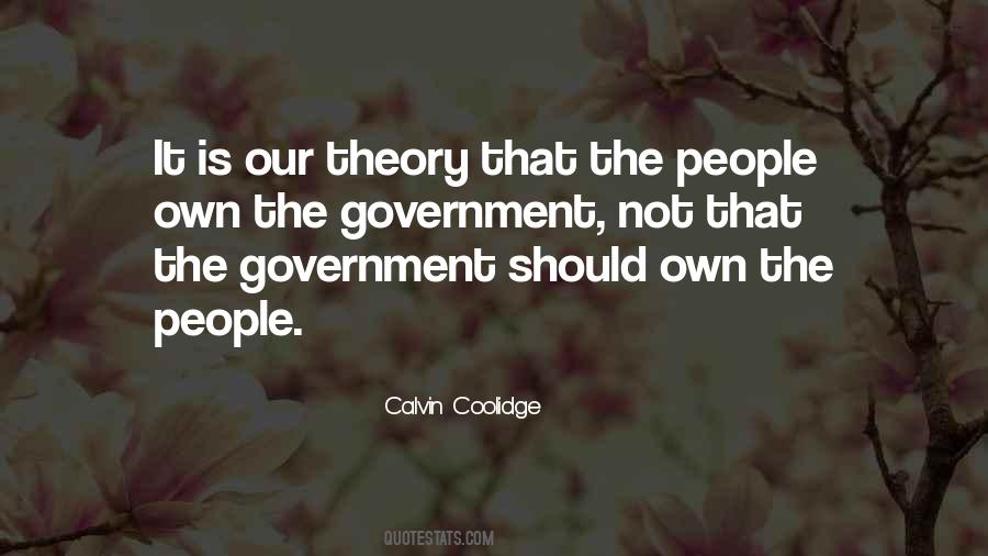 Calvin Coolidge Quotes #437935