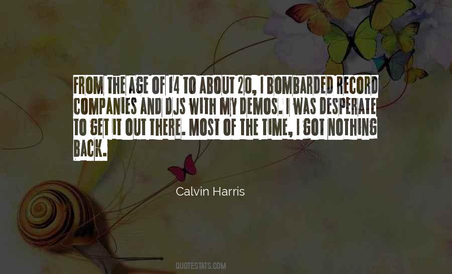 Calvin Harris Quotes #1843808