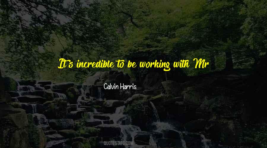 Calvin Harris Quotes #346715