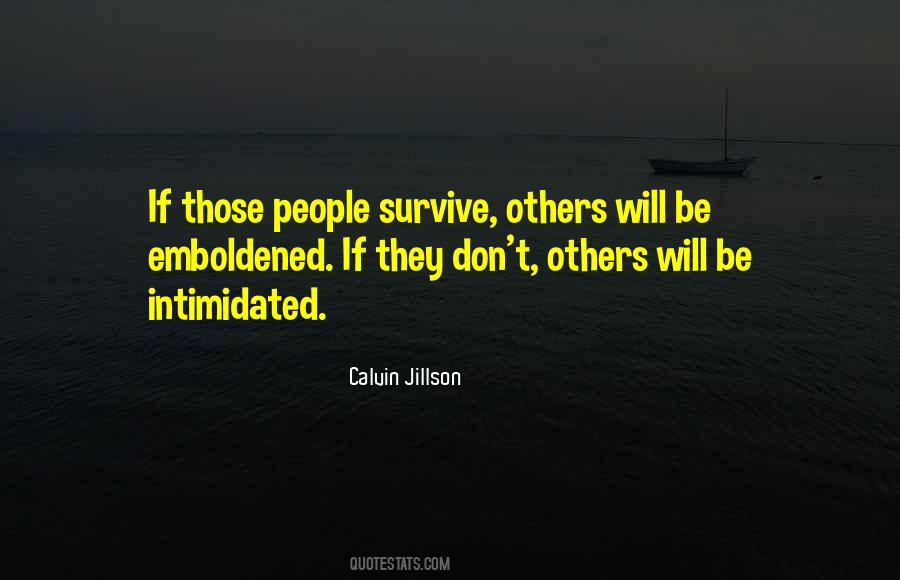 Calvin Jillson Quotes #1455091