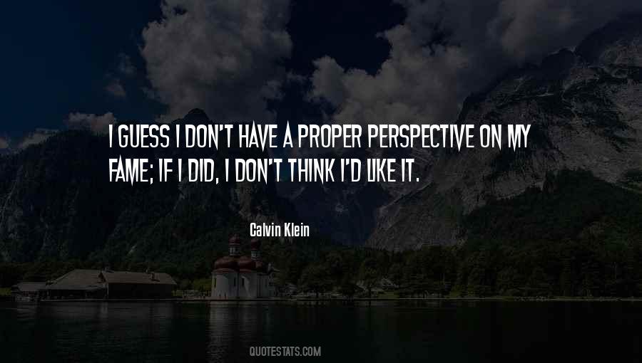 Calvin Klein Quotes #1411880