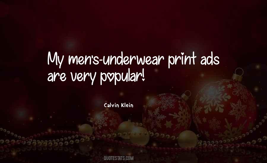 Calvin Klein Quotes #525010