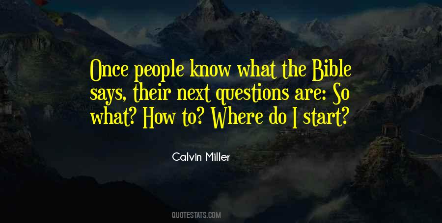 Calvin Miller Quotes #47484