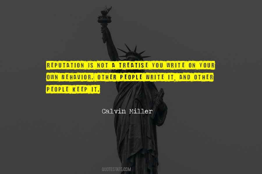 Calvin Miller Quotes #85986