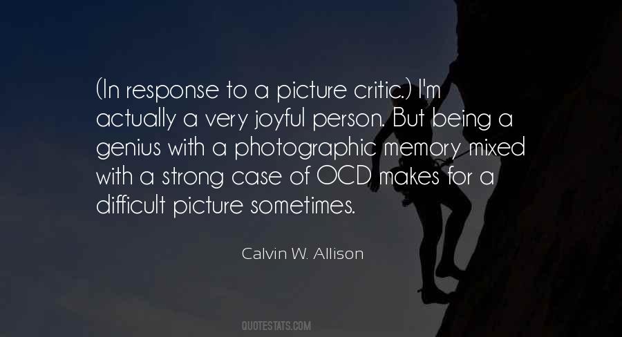 Calvin W. Allison Quotes #164127