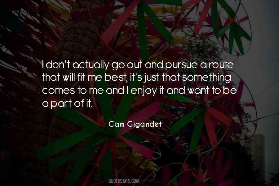 Cam Gigandet Quotes #457681