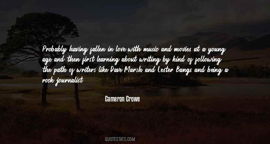 Cameron Crowe Quotes #130707