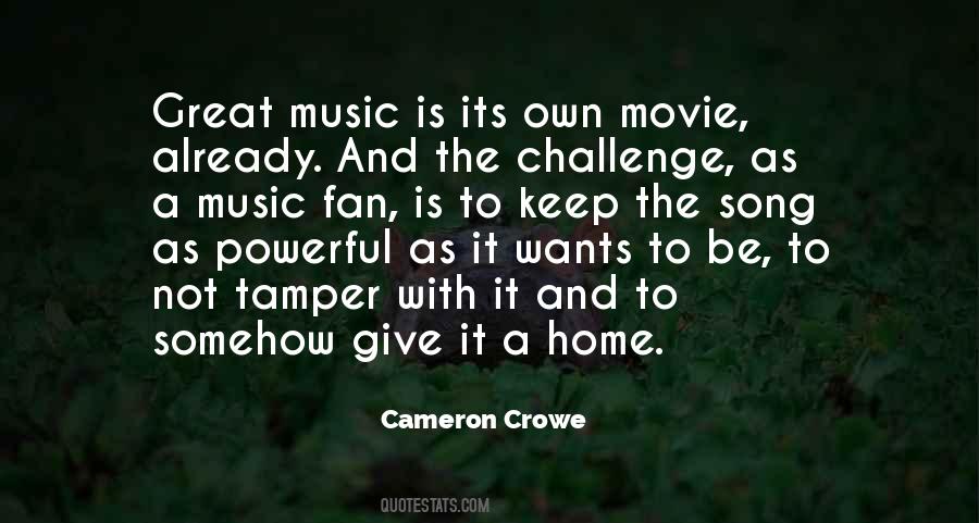 Cameron Crowe Quotes #207223