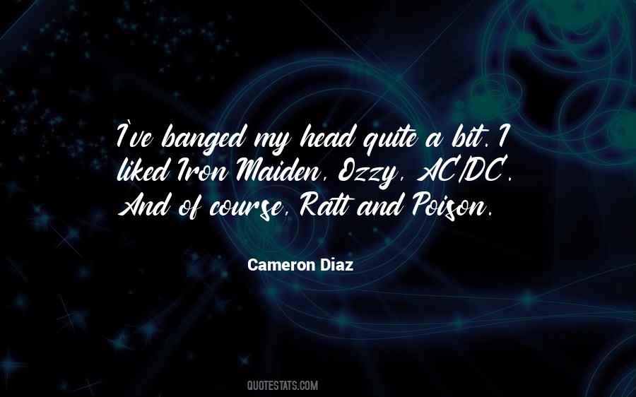 Cameron Diaz Quotes #689656