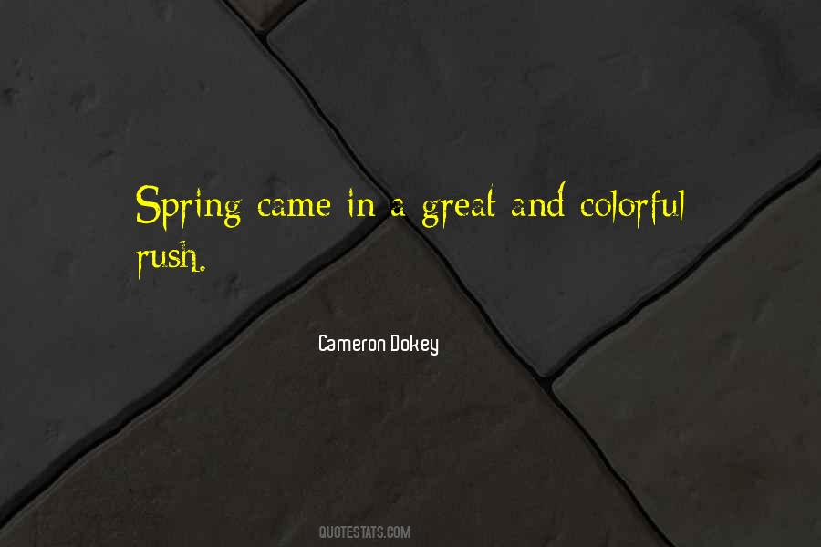 Cameron Dokey Quotes #1486136