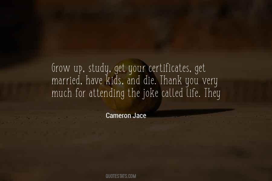 Cameron Jace Quotes #299311