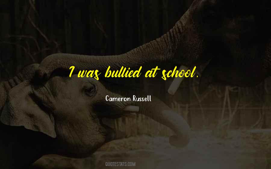Cameron Russell Quotes #1286969