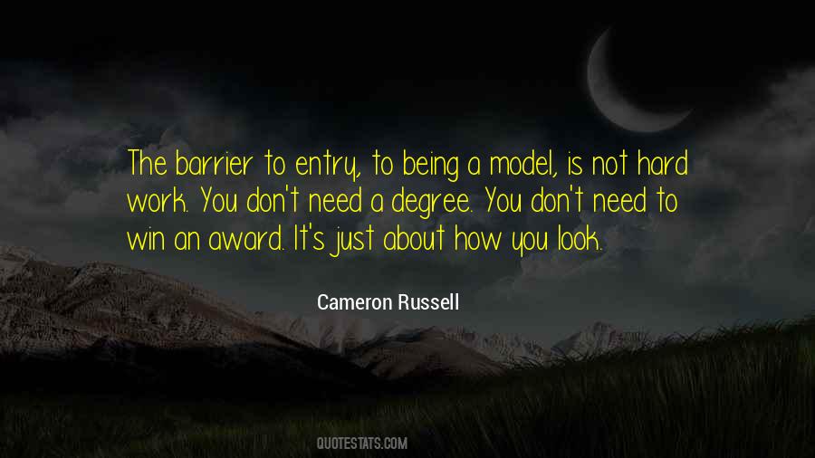 Cameron Russell Quotes #1354453