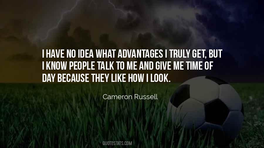 Cameron Russell Quotes #1684940