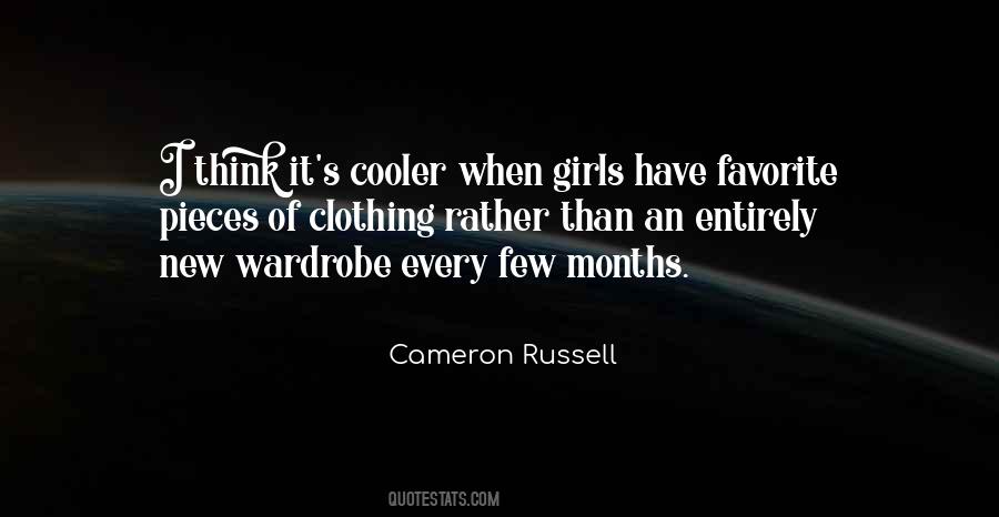 Cameron Russell Quotes #731188