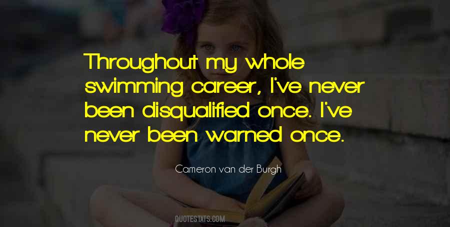 Cameron Van Der Burgh Quotes #717365