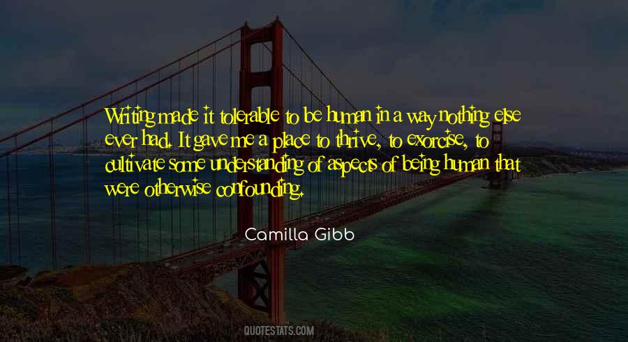 Camilla Gibb Quotes #122084