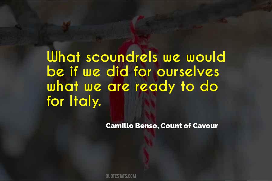 Camillo Benso, Count Of Cavour Quotes #1053769