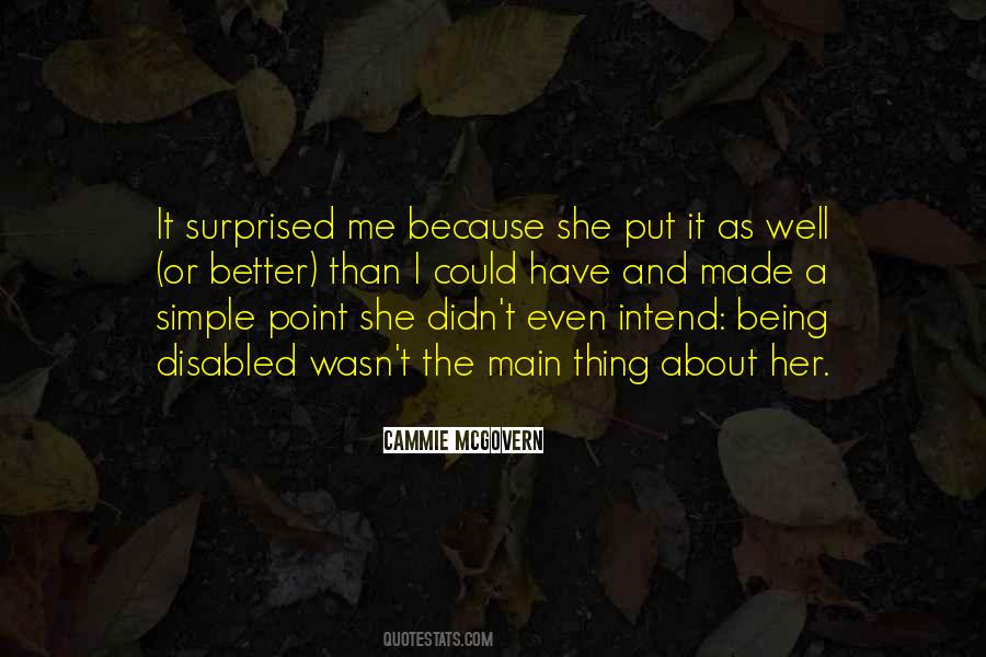 Cammie McGovern Quotes #335033