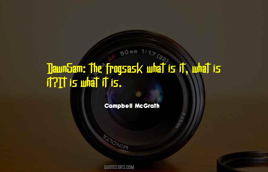 Campbell McGrath Quotes #1383883