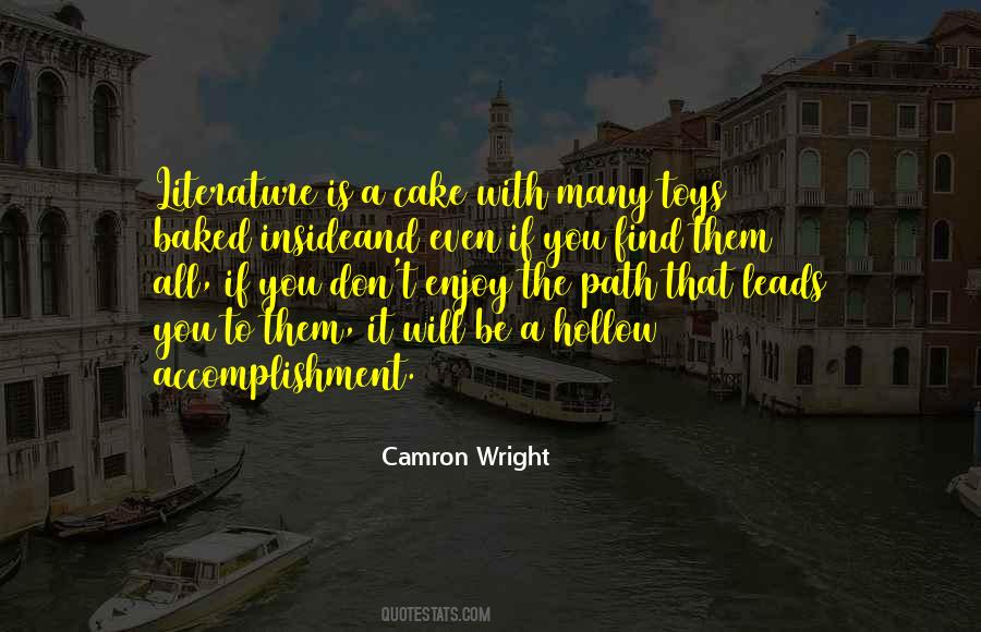 Camron Wright Quotes #631807