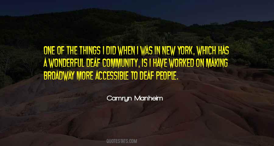 Camryn Manheim Quotes #155789