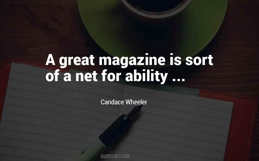 Candace Wheeler Quotes #1363260